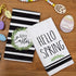 18x26 Inch, Set 2 ARKENY Easter Kitchen Towels - Green Wreath Dish Towels, Ultra Absorbent, Bar Drying Cloth, Happy