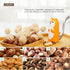 poweroy Nut Crackers Walnut Cracker,Pecan Crackers and Picks.Easy Cracking Nuts,Pecan,Hazelnuts, Almonds, Walnut