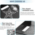 Projector Shelf, Floating Entertainment Center Shelves for DVD Player, Cable Box, Wifi Router, Wall Mount Shelf