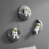 AWNR 3 Pcs Astronauts Wall Sculpture Decor for Modern Home Decor Background