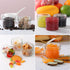 4 oz Mason Jars with Lids and Bands, 40 Pack Regular Mouth Glass Canning Jars for Jam, Honey, Wedding Favors