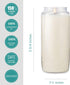 Tribello 6 Day Candles, 6 Pack | 6” White Pillar Candles for Memorial, Party Decor, Emergency Survival | Unscented