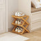 Small Shoe Rack, 3 Tier Portable Folding Shoe Storage Rack, Without Installation,