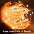 Olafus 16 Pack Christmas Fairy Lights, Battery Operated Warm White, 20 LED Copper Wire 7ft, IP68 Waterproof for Party