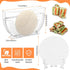 Rice Paper Water Bowl with Wrappers for Spring Rolls, Stand Spring Roll Maker with Side Pocket Holder