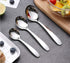 18/8 Stainless Steel Adult Soup Spoon, Large Heavy Weight Dinner Spoon, 4-Piece Set (7.2 Inch)