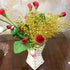 XINHUIDALSQ 100Pcs Pearl Bouquet Party Decoration, 4mm Beaded Garland for Christmas Wedding Decoration