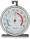 Taylor 5924 Large Dial Kitchen Refrigerator and Freezer Analog Thermometer, 3-Inch Dial, Silver Finish