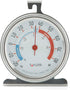 Taylor 5924 Large Dial Kitchen Refrigerator and Freezer Analog Thermometer, 3-Inch Dial, Silver Finish