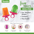 Tovolo Jewel Rings Popsicle Molds with Sticks (6-Pack) - Vivid Violet, Reusable Ice Pop Maker & Stand
