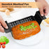 4 Pack Nonstick Meatloaf Pan with Drain Tray, 9x5 Inch Bakeware Pan for Oven Baking Bread and Roasting Meat