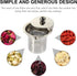 Hemoton Tea Strainer Insert with Lids, Stainless Steel Tea Infuser, Metal Teapot Replacement Mesh Strainer Accessories