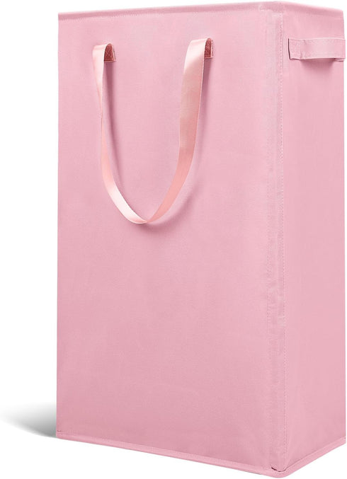 Odonata Slim Laundry Hamper, Collapsible Laundry Basket Thin Dirty Clothes Basket, Narrow Laundry Bag Foldable Dirty