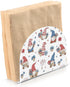 Caikeny 4th Napkin Holder for Tables Of July Gnomes Acrylic Napkins Holder Flowers Freestanding Tissue Dispenser Box