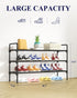 Closet, 36.2" 11.8" 23.6", Kitsure Shoe Rack for Sturdy and Long-Lasting Shoe Shelf, Shoe Rack for Entryway