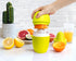 Lechin Hand Juicer - Citrus Juicer with Lemon Shape - Hand Lemon Juicer with Two Press Options for Different Fruits