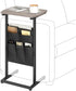 HOOBRO C Shaped End Table, 28.3" Side Table for Small Spaces, Couch