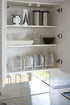Yamazaki Home Dish Organizer, Storage Rack for Kitchen Cabinets
