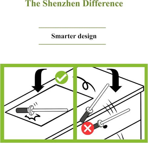White Ceramic Knife Sharpener Honing Rod, Best Professional Tool, 12 Inch Honing Stick for Chef's and Kitchen Knife