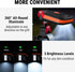 10 3 360 TempPro Outdoor Grill Light for BBQ with LEDs, Brightness & Energy-Saving Button, Adjustable Grill Lights
