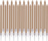 Luter 48Pcs Metallic Birthday Candles in Holders for Tall Birthday Cake and Long Thin Cupcake Decoration