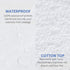 15" 52" 28", Pack 1 NON Sticky cotton Waterproof Terry Cotton Mattress Protector, Deep Pocket Fitted Cover, Breathable