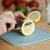 Chef Craft Select Blue Wheat Straw Cutting Board and Knife Set, 10 inch x 7.5 inch
