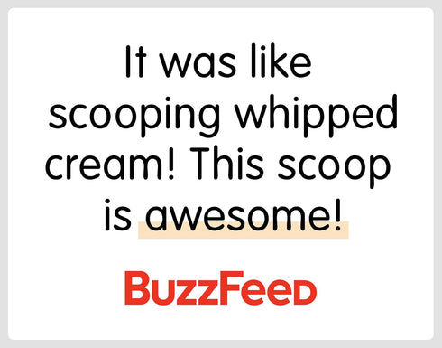 SUMO Stainless Steel Ice Cream Scoop - Ergonomic Handle, Dishwasher-Safe, Comfortable Grip, Purple