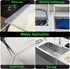 Silicone Stove Counter Gap Cover - Transparent 25" Long Kitchen Counter Gap Filler, Set of 2