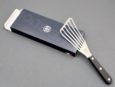 DUE BUOI Professional Quality Flexible Turner Spatula, Blade Dimension 3" x 6" for Kitchen BBQ Grill