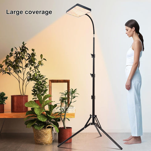 25 4/8/12/16/20H 24"-64" FECiDA Smart Control Watt LED Grow Light with Stand, Timer, Bright Enough Like A Small Sun