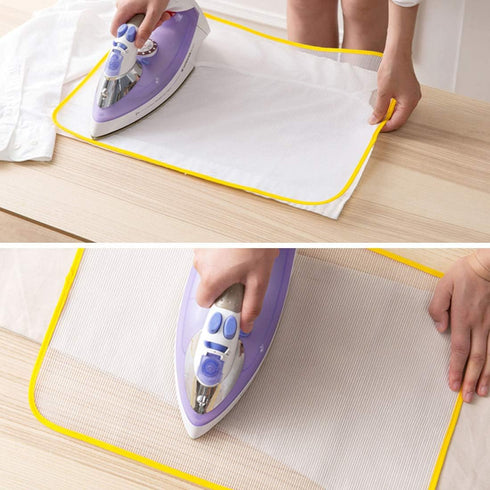 FineInno 5 Pcs Protective Ironing Scorch Mesh Cloth, Ironing Press Pad, 23“ x 15" Protective Scorch Saving Mesh
