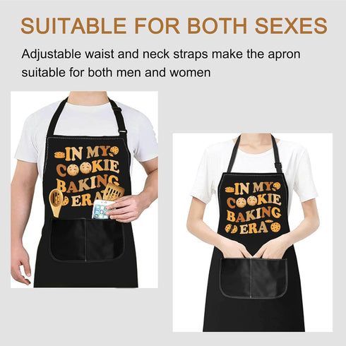 Cookie Baking Apron, Baking Gifts for Cookie Lovers, Pastry Chef Apron, In My Cookie Baking Era
