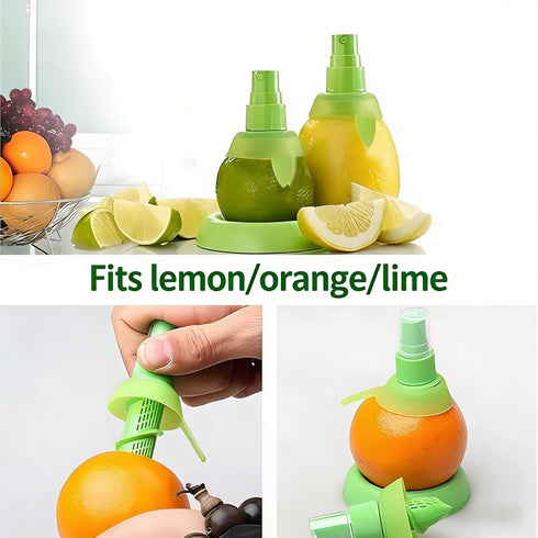 YOFAN 2-Pack Lemon Juice Sprayer, Manual Orange Juice Citrus Spray for fresh flavor, Lemon Squeezer for Salad, Kitchen