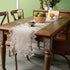 16 70 Inch) ARTABLE Grey Table Runner Coffee Farmhouse Rustic Macrame Dresser Scarf Lace Small Table Runners