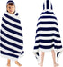 ORIGINAL KIDS Hooded Bath Towel Wrap - 100% Cotton Terry Large Oversized Hooded Kids