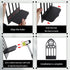 2 3) OYEFLY Pcs Gothic Sconces Wall Decor,Black Goth Decor Arched Church Wall (Style