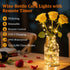 6 Pack 20 6.6 PChero USB Rechargeable Wine Bottle Lights with Cork & Remote Timer, LED ft Fairy String Lights for DIY