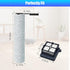 Replacement Brush Rollers & HEPA Filters for Tineco Floor ONE S6/S7 Pro, 2 Brush Rollers, 2 Filters