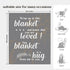 60"x50"(Grey) Get Well Soon Gifts, Inspirational Gifts for Her Him, Cancer Care Gifts for Women or Men, Encouragement