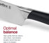 Zyliss Comfort Pro Utility Knife - Full Tang Meat & Vegetable Knife, Ice Hardened Stainless Steel Cutter,