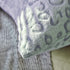 FY FIBER HOUSE Leopard Print Pillow Cover, 18 x 18 Flannel Fleece Throw Pillow Cases Set of 2 for Couch Bed Sofa (Blue)