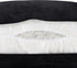 Husband Pillow Black, Original Reading Pillow in Bed Rest Chair, Shredded Memory Foam Large Lounge Cushion Adult
