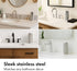 Countertop, OXO Good Grips Stainless Steel Toothbrush Organizer, Bathroom Organizer and Storage, Toothbrush Holder
