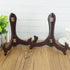 Artliving 7 Inch Wood-like Easels, Set of 4 Plate Stand Holders for Display