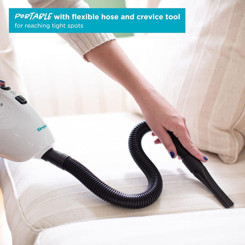 Simplicity Vacuums Flash Mini Handheld Vacuum with Attachments, Powerful Corded Hand Vacuum for Craft Projects, F1
