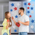 JULMELON 22pcs 4th of July Patriotic Decorations, Red White and Blue Star Magnets for Independence Day Party