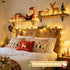 2 Pack 400 132ft JMEXSUSS Fairy Lights Battery Operated with Remote, Total LED Battery Powered String Lights, Fairy