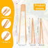 Zopeal 3 Pcs Wooden Tongs Wooden Kitchen Tongs Long Bamboo Kitchen Tongs Bamboo Toaster Tongs Wooden Cooking Tongs for Kitchen Picking Up Cheese Bacon Toast Cake Fruits Bread