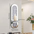 Azonsdop Set 2, Crystal Crushed Diamond Mirrored Candle Sconces of Glam Silver Wall Candle Holders for Living Room
